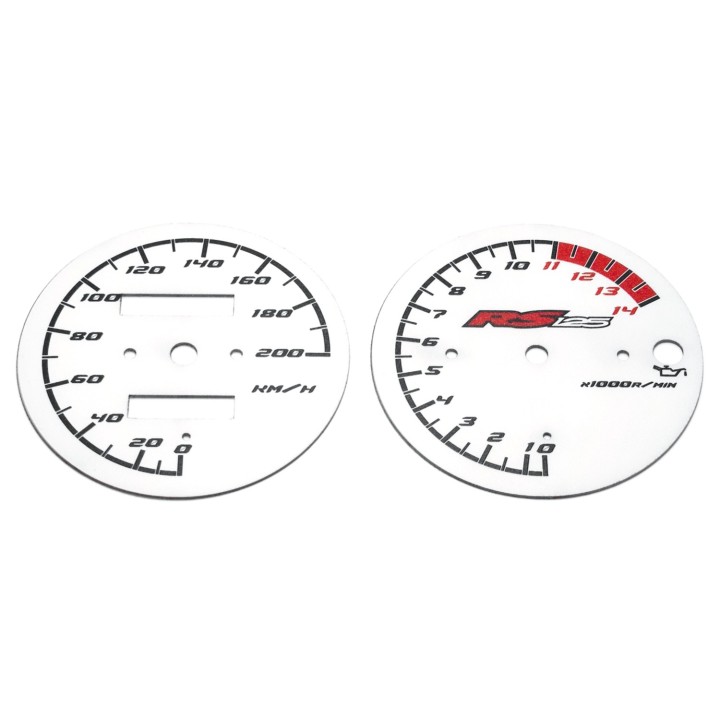 Aprilia RS 125 KM/H White - 1