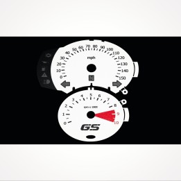 BMW F800 GS 2008-2012 MPH White - 1