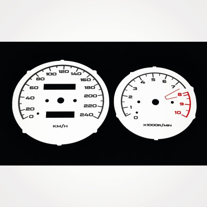 BMW R1100 RT, R1150 GS KM/H White - 1