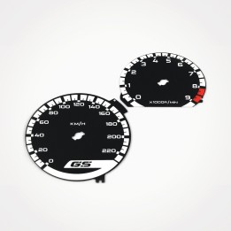 BMW R1200 GS 2004-2009 KM/H Black - 1