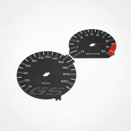 BMW R1200 GS 2010-2012 KM/H Black - 1