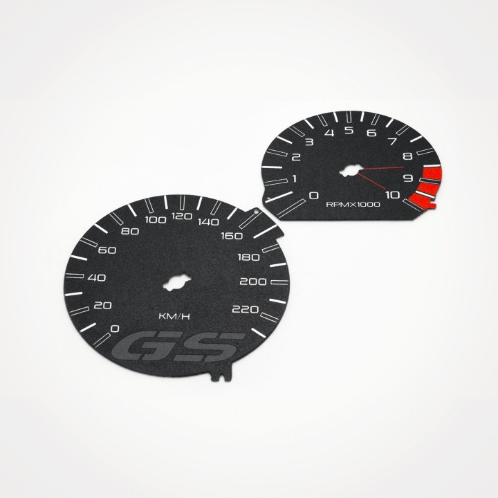 BMW R1200 GS 2010-2012 KM/H Black - 1