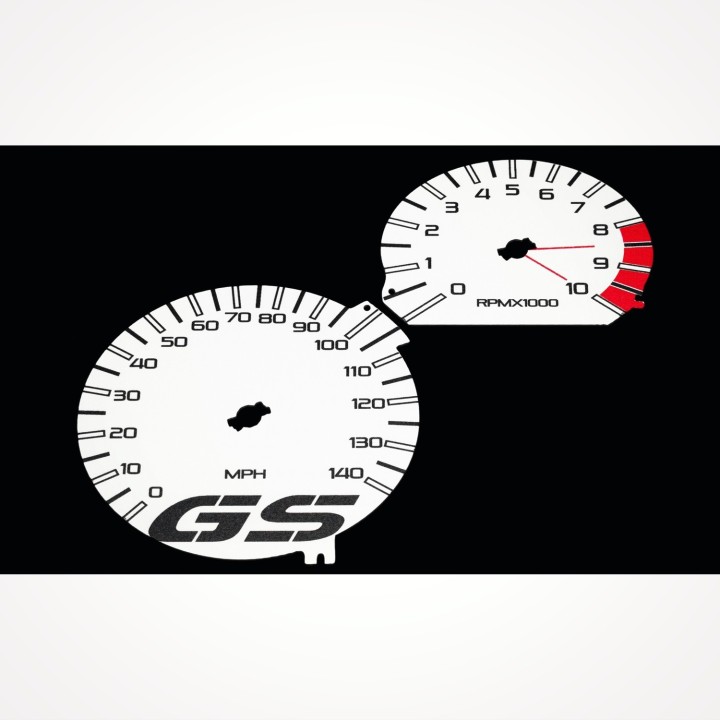 BMW R1200 GS 2010-2012 MPH White - 1