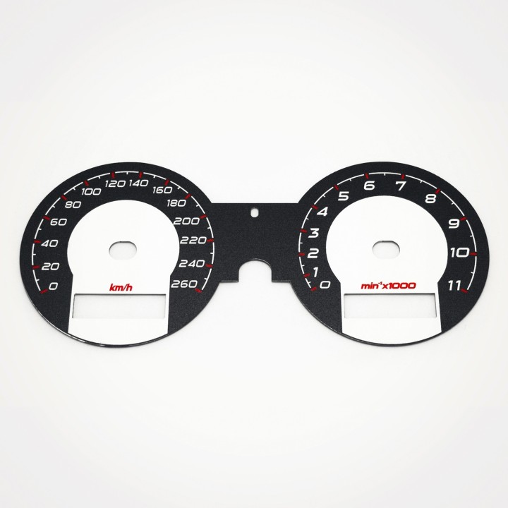 Ducati Monster S4 S4R S2R 2001-2008 KM/H - 1