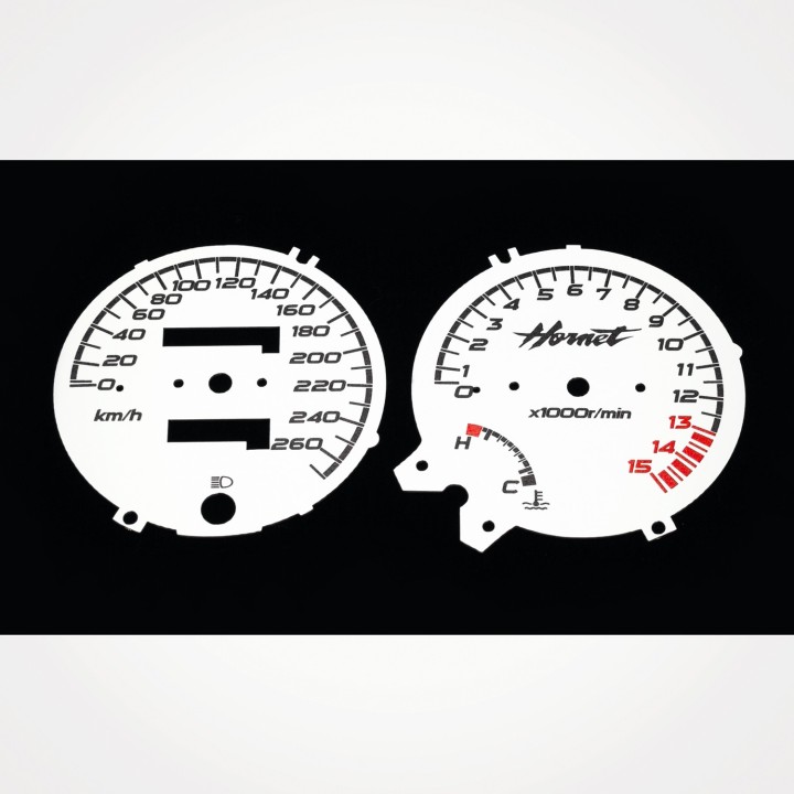 Honda CB 600 Hornet 1998-2002 KM/H White - 1