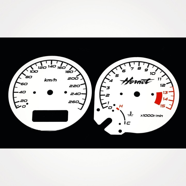 Honda CB 600F Hornet 2003-2005 KM/H White - 1