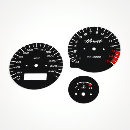 Honda CB 600S Hornet 2000-2002 KM/H Black - 1