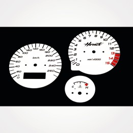 Honda CB 600S Hornet 2000-2002 KM/H White - 1
