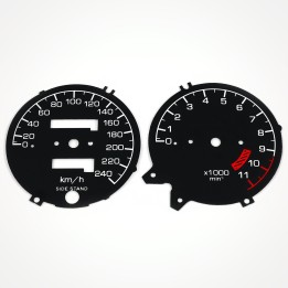 Honda CB 750 Seven Fifty KM/H Black - 1