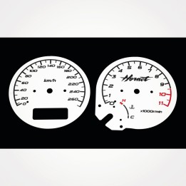 Honda CB 900 Hornet 2002-2007 KM/H White - 1