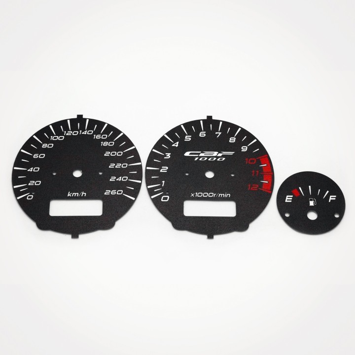 Honda CBF 1000 2006-2010 KM/H Black - 1