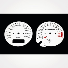 Honda CBF 600 N 2004-2007 KM/H White - 1