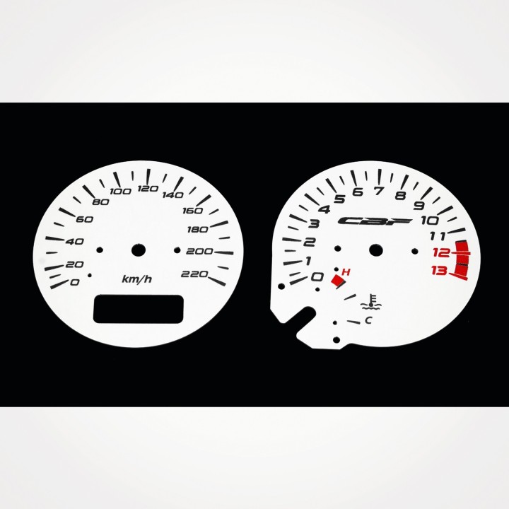 Honda CBF 600 N 2004-2007 KM/H White - 1