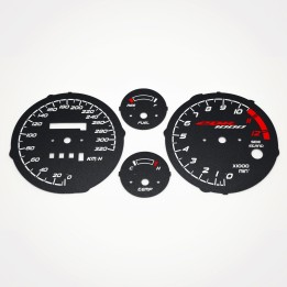 Honda CBR 1000 F SC21 1987-1988 KM/H Black - 1