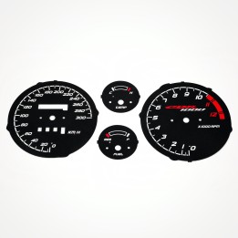 Honda CBR 1000 F SC24 1989-1991 KM/H Black - 1