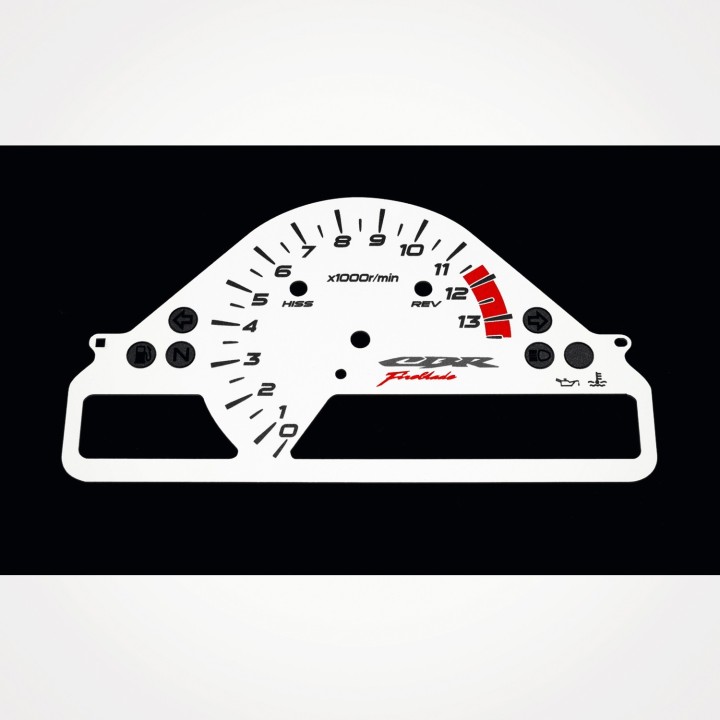 Honda CBR 1000 RR Fireblade 2004-2005 v.2 White - 1