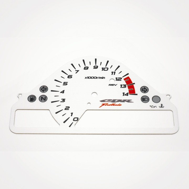 Honda CBR 1000 RR Fireblade 2006-2007 v.1 White - 1