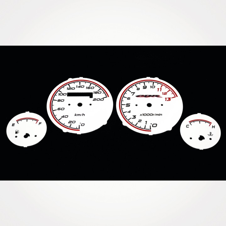 Honda CBR 125 2004-2007 KM/H White - 1