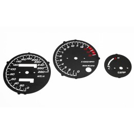 Honda CBR 600 F2 1991-1994  KM/H Black - 1