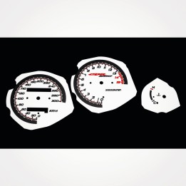 Honda CBR 600 F3 1995-1998 KM/H White - 1