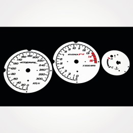 Honda CBR 600 F4 1999-2000 KM/H White - 1