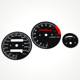 Honda CBR 900 RR Fireblade 919 SC33 1996-1997 KM/H Black - 1