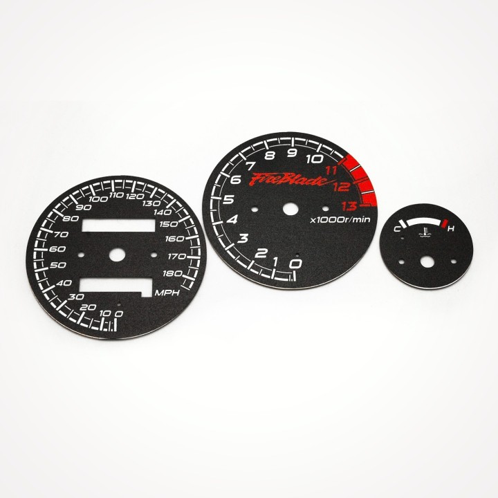 Honda CBR 900 RR Fireblade 919 SC33 1996-1997 MPH Black - 1