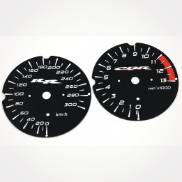 Honda CBR 900 RR Fireblade 919 SC33 1998-1999 KM/H Black - 1