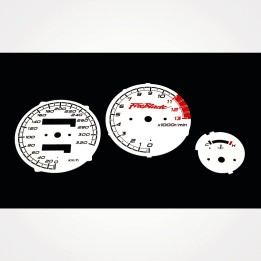 Honda CBR 900 RR Fireblade SC28 1992-1995 KM/H White - 1