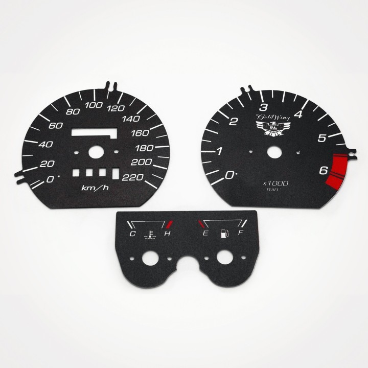 Honda GL 1500 Goldwing KM/H Black - 1