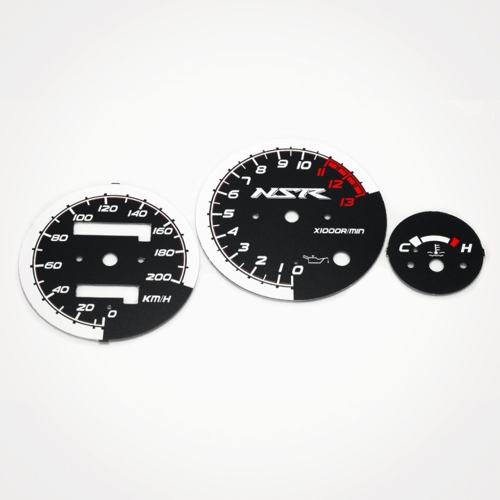 Honda NSR 125 KM/H Black - 1