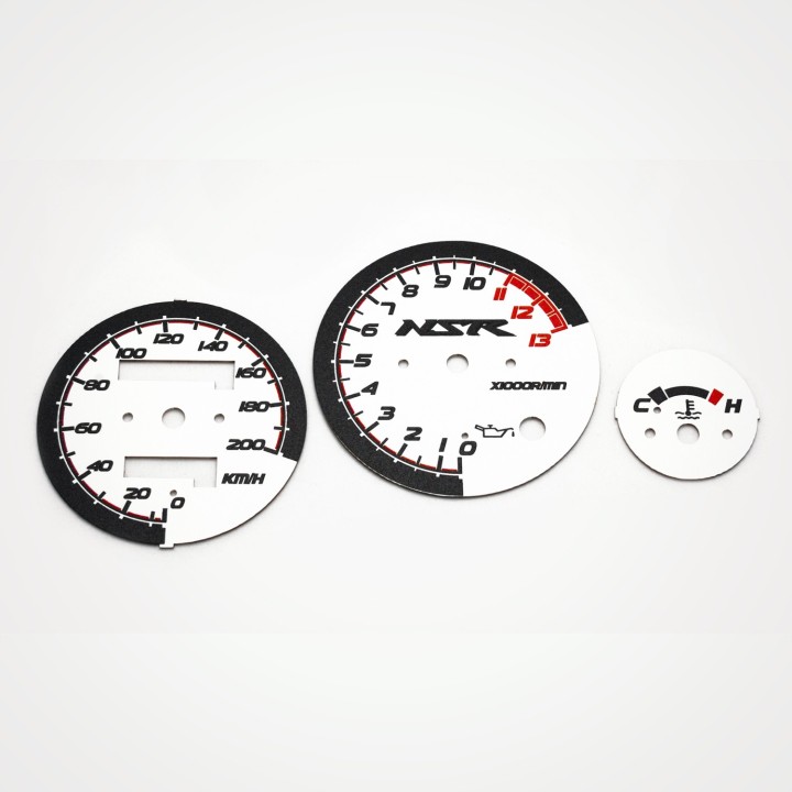 Honda NSR 125 KM/H White - 1