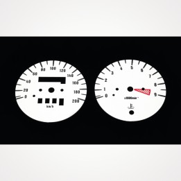 Honda NT 650V Deauville RC47 1998-2001 KM/H White - 1