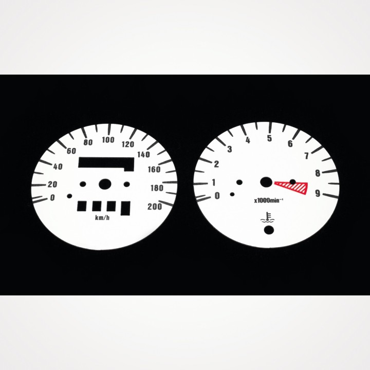 Honda NT 650V Deauville RC47 1998-2001 KM/H White - 1