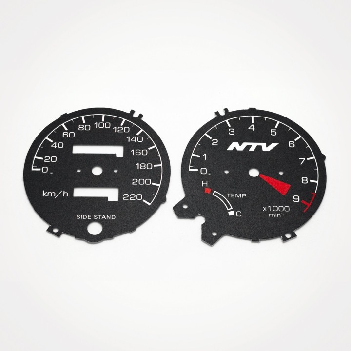 Honda NTV 650 Deauville 1992-1997 KM/H Black - 1