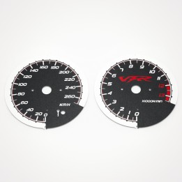 Honda VFR 800 FI HISS RC46 1998-2001 KM/H Black - 1