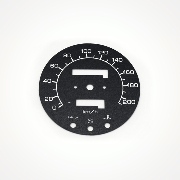 Honda VT 1100 C 1995-2000 KM/H Black - 1