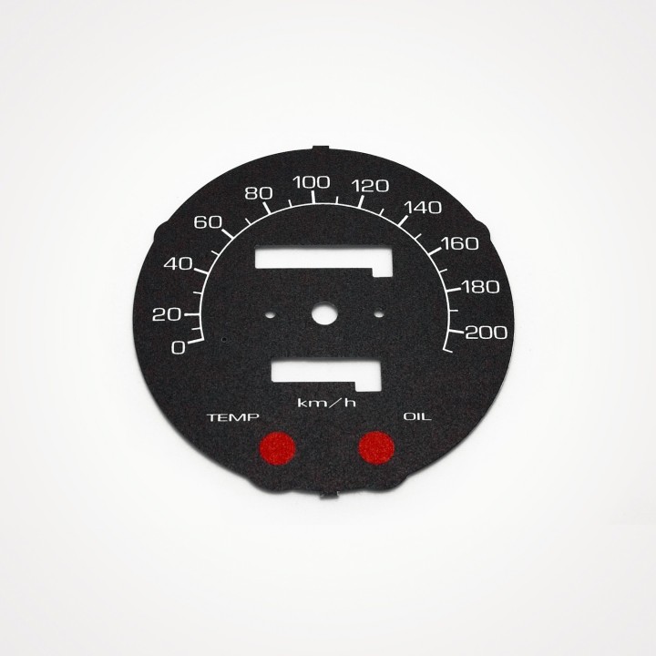 Honda VT 1100C Shadow 1987-1994 KM/H Black - 1