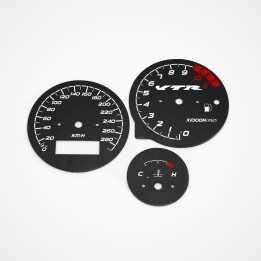 Honda VTR 1000 F 1997-2000 KM/H Black - 1