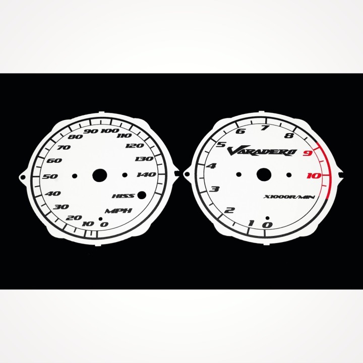 Honda XL 1000V Varadero SD02 2003-2012 MPH White - 1