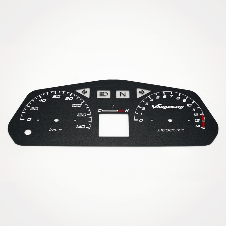 Honda XL 125 Varadero 2001-2006 KM/H Black - 1