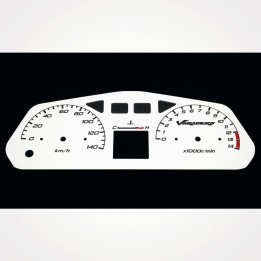 Honda XL 125 Varadero 2001-2006 KM/H White - 1