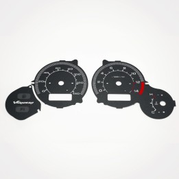 Honda XL 125 Varadero 2007-2011 KM/H Black - 1