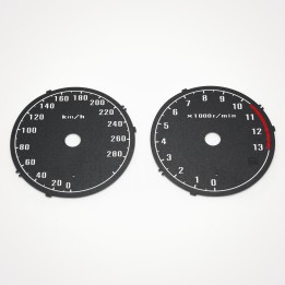 Kawasaki 1400 GTR 2007-2009 KM/H Black - 1