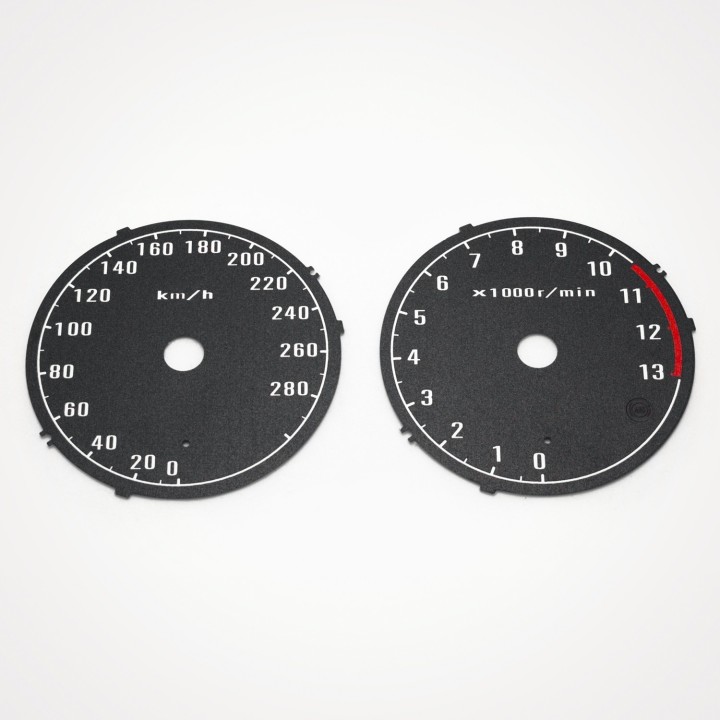 Kawasaki 1400 GTR 2007-2009 KM/H Black - 1