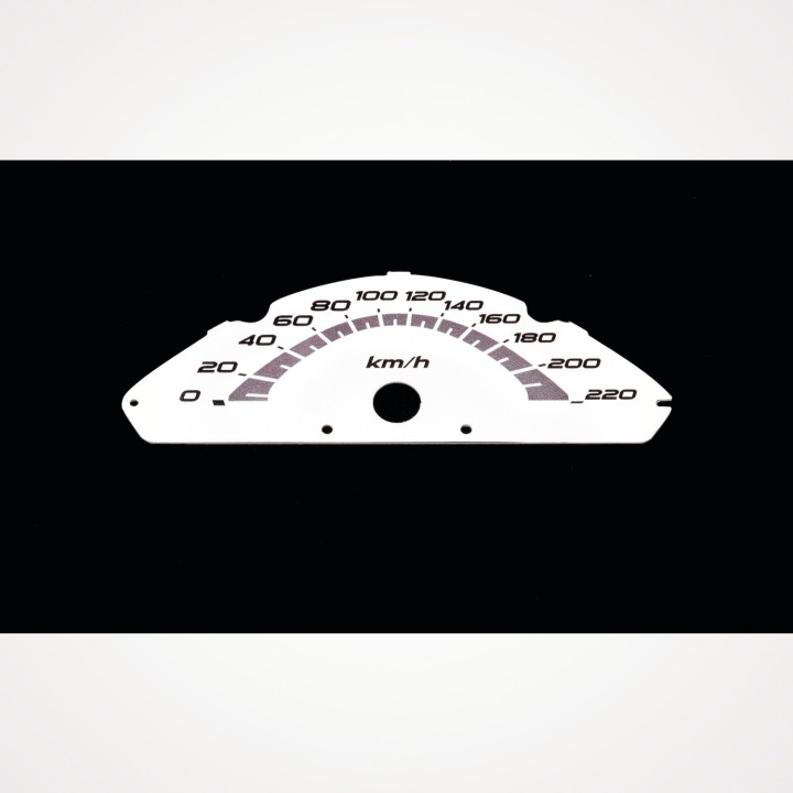 Kawasaki ER-6N 2009-2011 KM/H White - 1