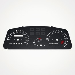 Kawasaki GPZ 500S 1987-1993 KM/H Black - 1