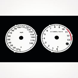 Kawasaki GTR 1400 2007-2009 MPH White - 1