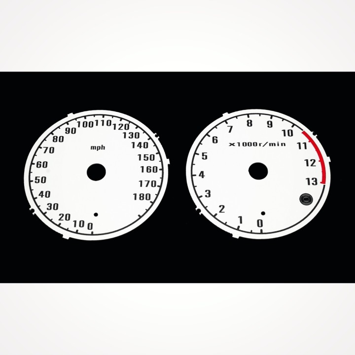 Kawasaki GTR 1400 2007-2009 MPH White - 1