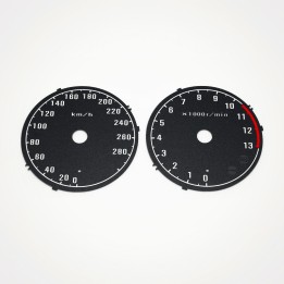 Kawasaki GTR 1400 2010-2015 KM/H Black - 1